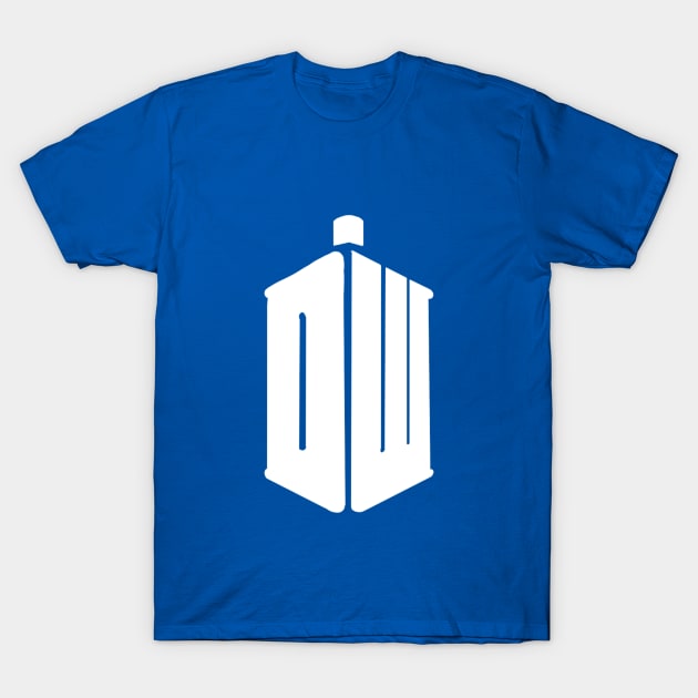 Doctor Who - DW logo T-Shirt by Asher449